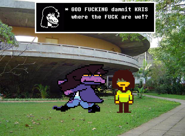 Bad Deltarune meme